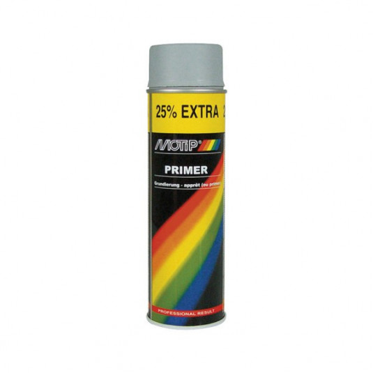 Základný náter primer biely 500ml Motip