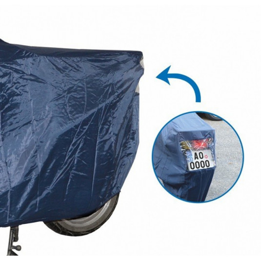 Ochranná plachta na motocykel L 229x100x125cm NYLON