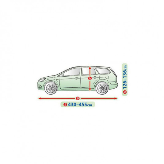 Plachta na auto BMW Seria 1 hatchback - Garage