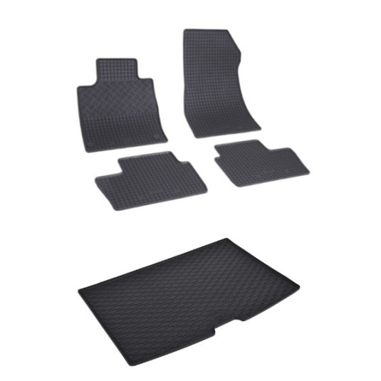 Rohože a vanička pre Nissan Juke Hybrid 2020-