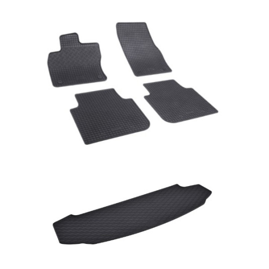 Rohože a vanička pre Škoda Kodiaq 7m (od 2017)