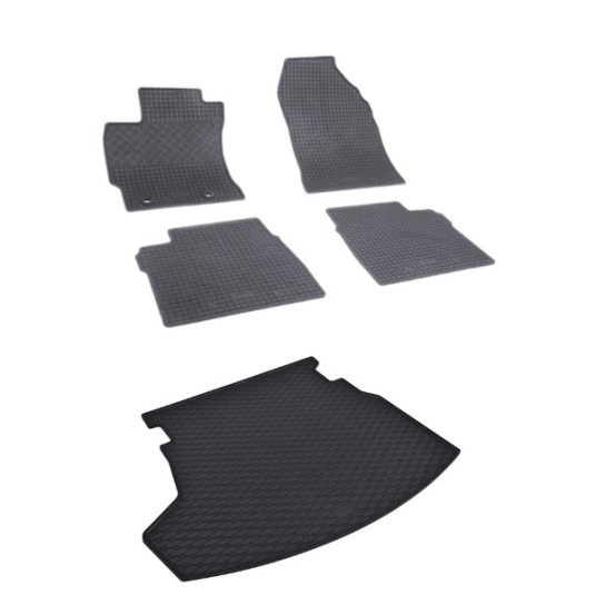 Rohože a vanička pre TOYOTA Corolla sedan (2013-2018)