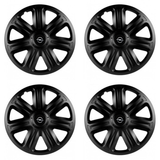 Puklice pre Opel 14 COMFORT BLACK