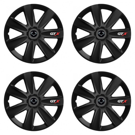 Puklice pre Sangyong 15 GTX CARBON black