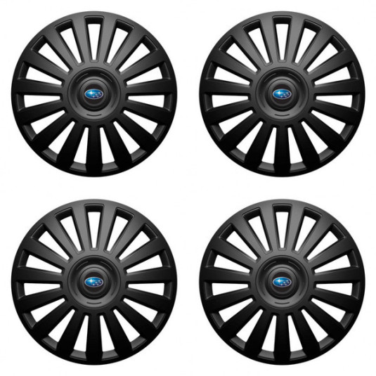 Puklice pre Subaru 16 Luxury black