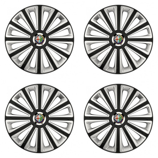 Puklice pre Alfa Romeo 14 TREND RC double colour