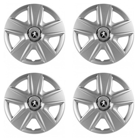 Puklice pre Peugeot (staršie logo) 16 ESPRIT RC