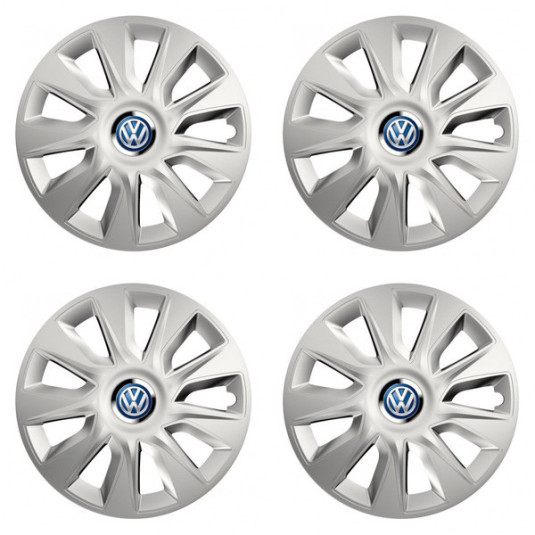 Puklice pre VW (modré) 14 STRATOS RC