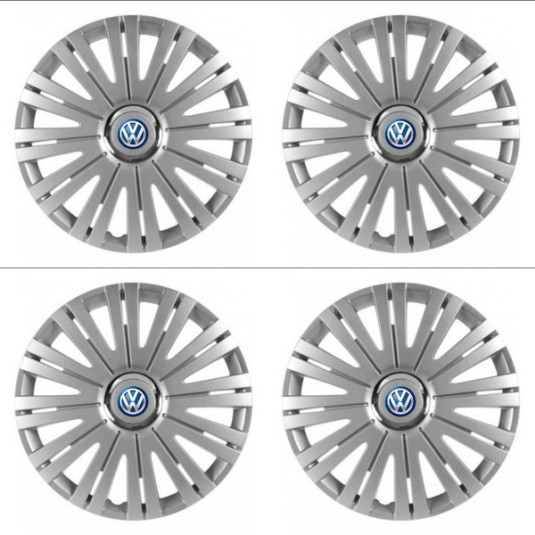 Puklice pre VW (modré) 16 ACTIVE RC