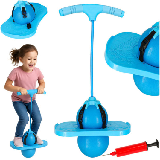 Skákadlo pre deti – Pogo Jumper, modrý