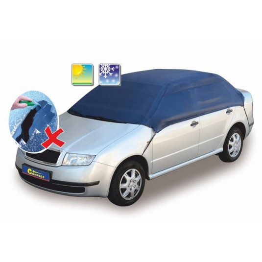 Ochranná autoplachta M 259x147x51cm NYLON rozbalená (vyp)
