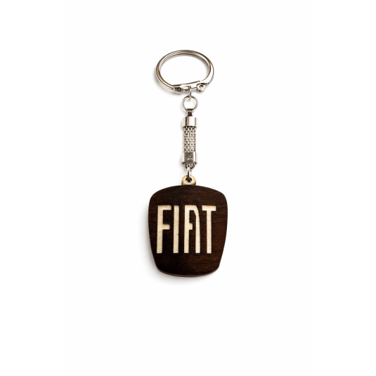Kľúčenka drevená Fiat
