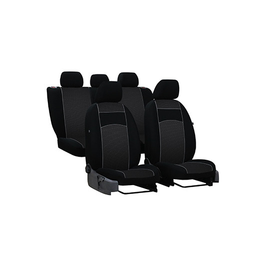 Poťahy pre VOLKSWAGEN GOLF V PLUS V (2004-2008) VIP-B3 (textil) 1.model (vyp)
