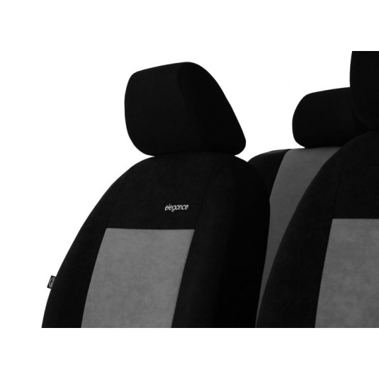 Poťahy pre KIA Ceed III (od 2018) Elegance (velour-velour) sivá (vyp)