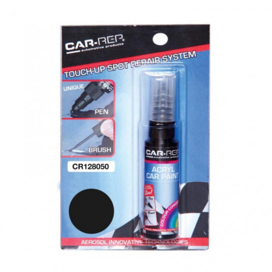 Opravné lakovacie pero a štetinka touch-up 12ml Čierna