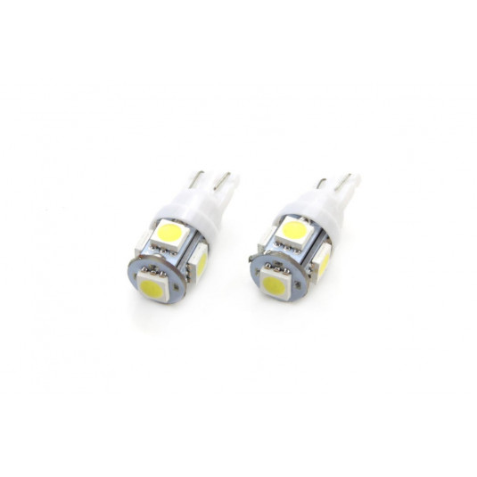 Žiarovky LED STANDARD T10 W5W 5xSMD 5050 12V (2ks)