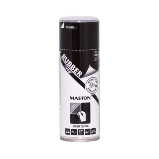 MasRUBBERcomp sprej Čierny matný 400ml