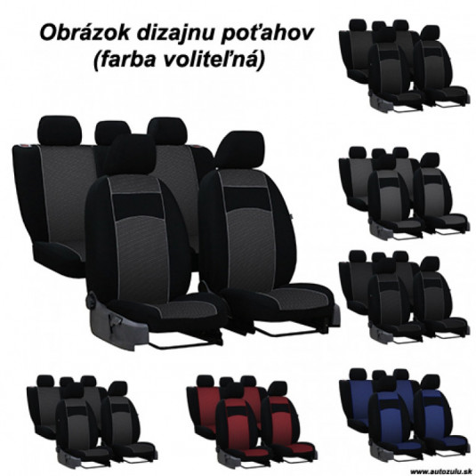 Poťahy pre BMW 1 F20 (od 2011-2019) VIP-B3 (textil)