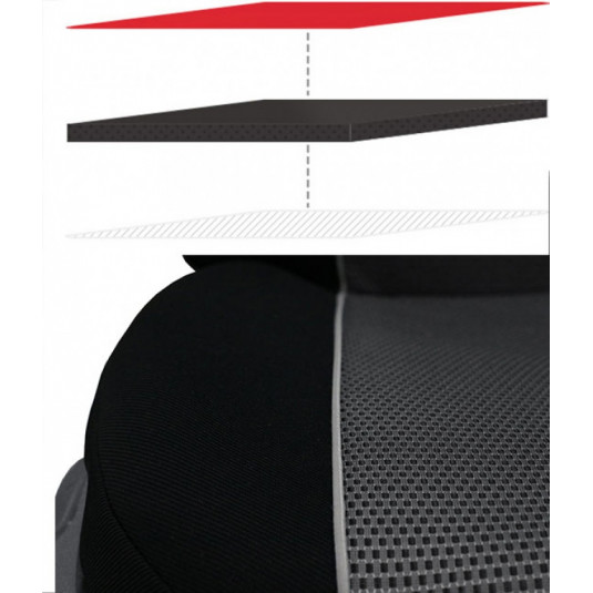 Poťahy pre VOLVO XC60 (2008-2013) VIP-B3 (textil)