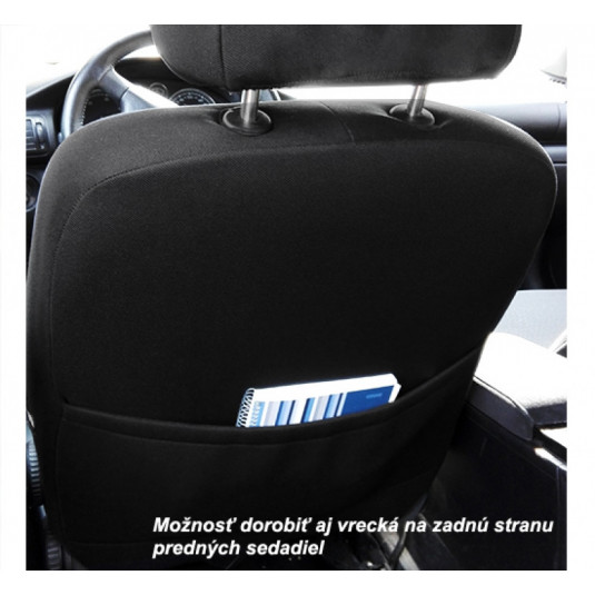 Poťahy pre FORD TRANSIT 1+1 IV (1994-2000) Comfort (Alcantara)