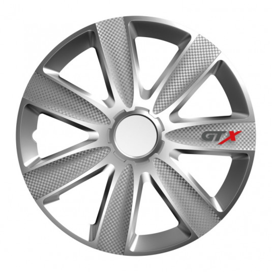 Puklice 16 GTX CARBON silver