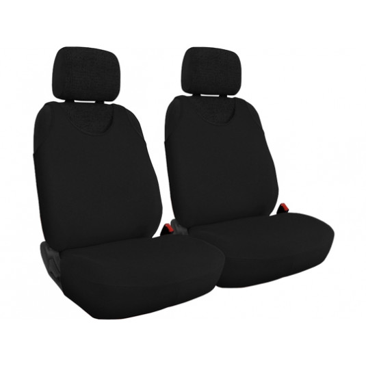 Autotričká Cotton - full čierne 2ks