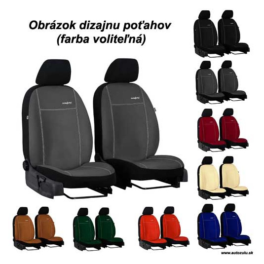 Poťahy pre FORD TRANSIT 1+1 IV (1994-2000) Comfort (Alcantara)