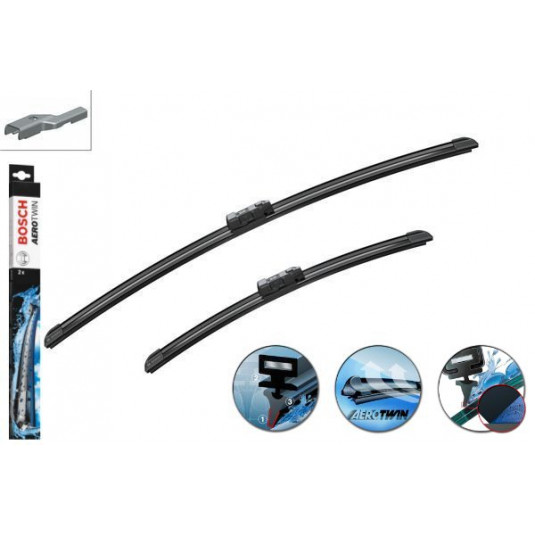 Stierače Bosch Aerotwin sada pre CITROËN C3 Picasso [A58] (02.09-03.10) 600/400mm