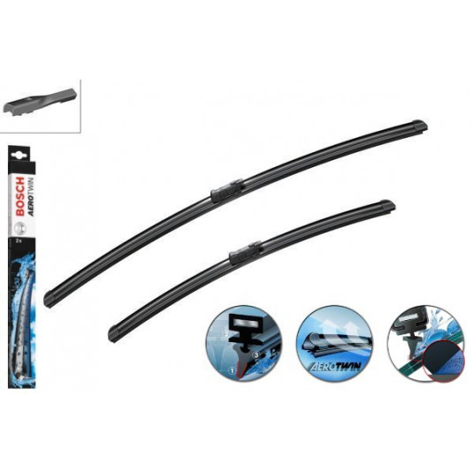 Stierače Bosch Aerotwin sada pre AUDI A8 [4H,D4] (11.09-17.) 680/515mm