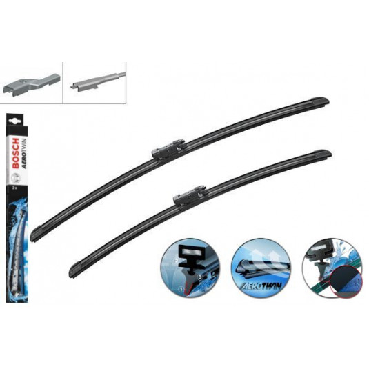Stierače Bosch Aerotwin sada pre VOLVO S60 I (08.04-07.09) 600/530 mm