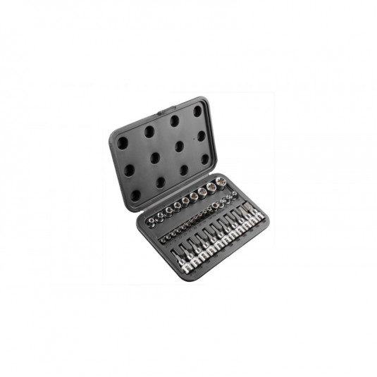 NEO Nástavce Torx 3/8, súprava 34ks
