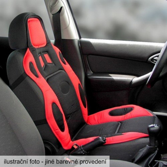 Auto poťah RACE čierno-žltý