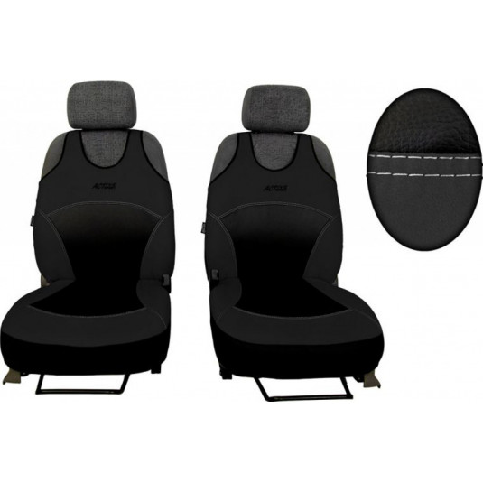 Autotričká Active Sport Alcantara A tmavo šedé (Alcantara-koža)