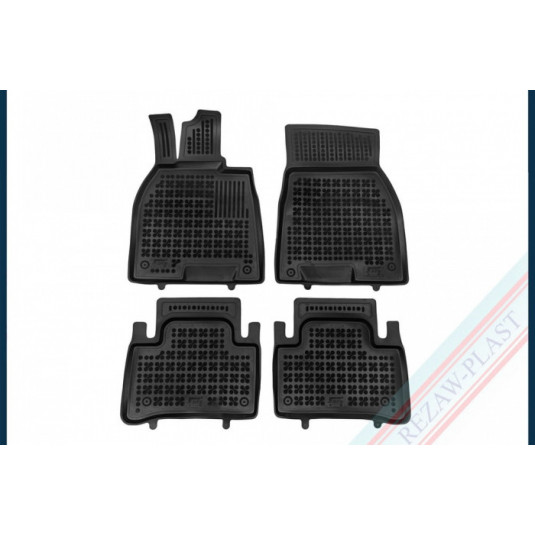 Gumené rohože Mercedes EQE V295 elektrická verzia (EV), (4 × 2) RWD, (4 × 4) AWD (od 2022) so zvýš. okrajom