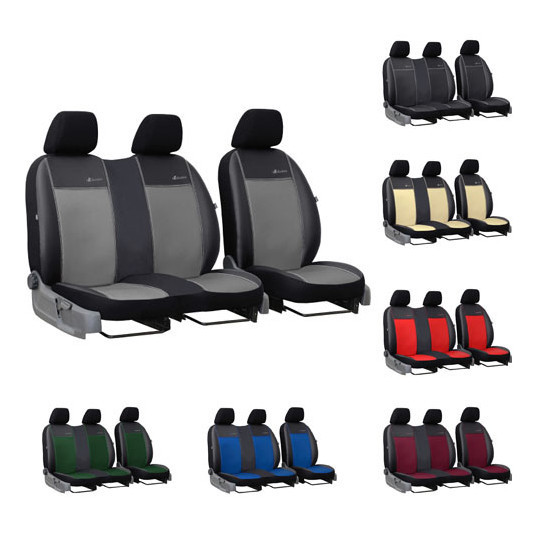 Poťahy pre ISUZU N35 COMFORT 2+1 (2014) Exclusive Leather (koža)