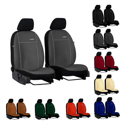 Poťahy pre NISSAN PRIMASTAR 1+1 (2001-2014) Comfort (Alcantara)