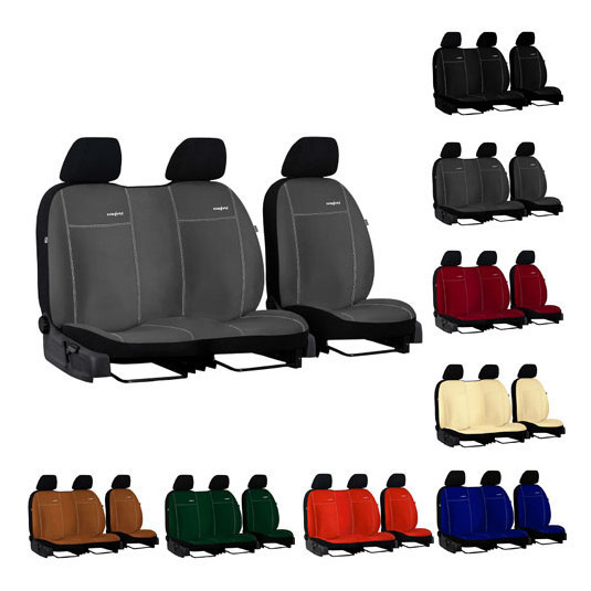 Poťahy pre RENAULT MASTER 2+1 IV (od 2010) Comfort (Alcantara)